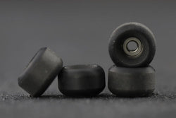 Skull Fingerboards - Oxygen Black 65D Urethane Wheels (Street Shape)