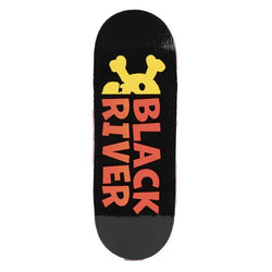 Blackriver Fingerboards Single Deck - RiverLabel Letters - XWide 33.3mm