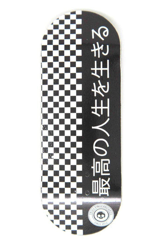 Skull Fingerboards - Japan Black Edition Wooden Fingerboard Graphic Deck (34mm)